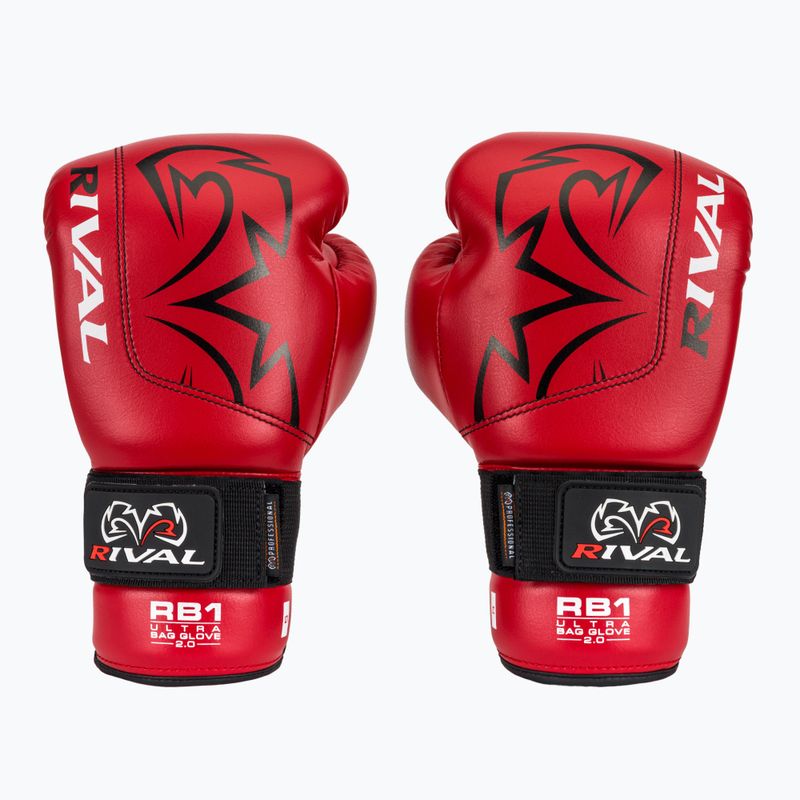 Boxkesztyű Rival RB1 Ultra Bag 2.0 red 2