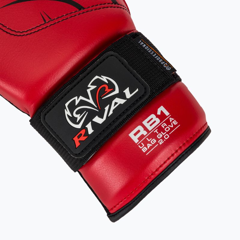 Boxkesztyű Rival RB1 Ultra Bag 2.0 red 6