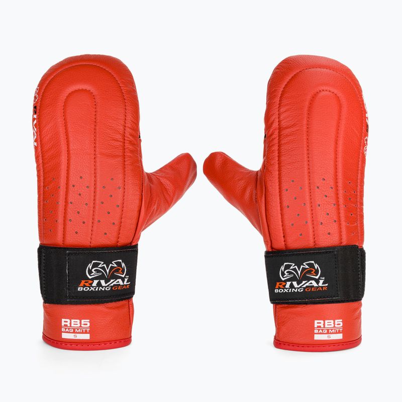 Rival RB5 Bag Mitts bokszkesztyű piros 2