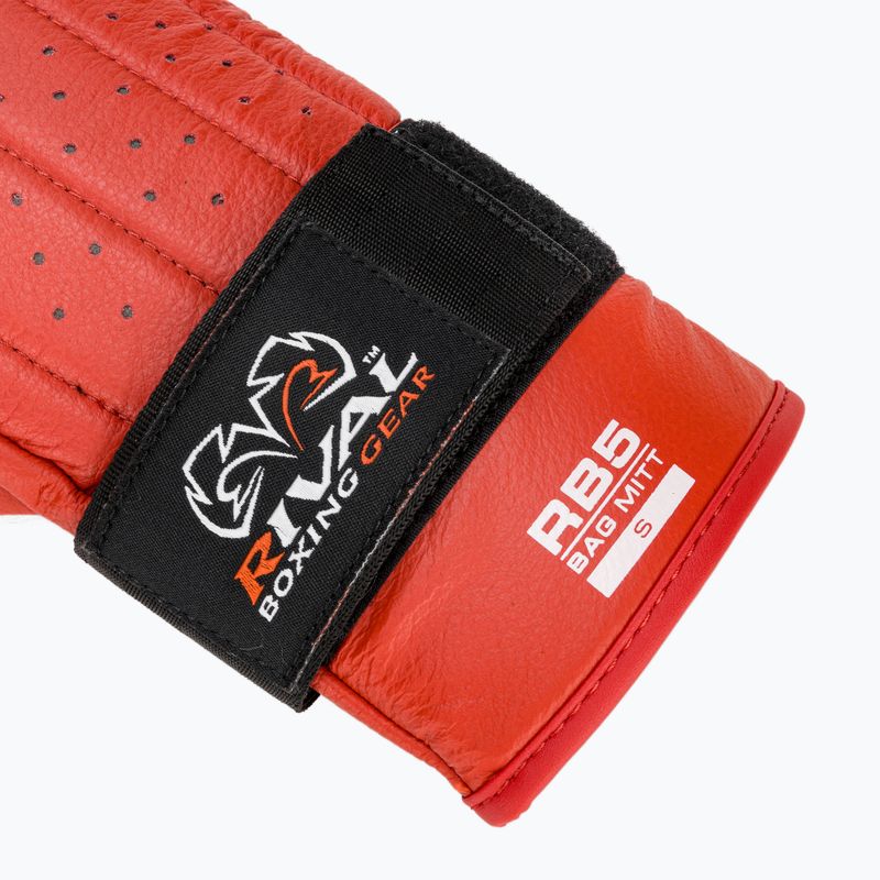 Rival RB5 Bag Mitts bokszkesztyű piros 6