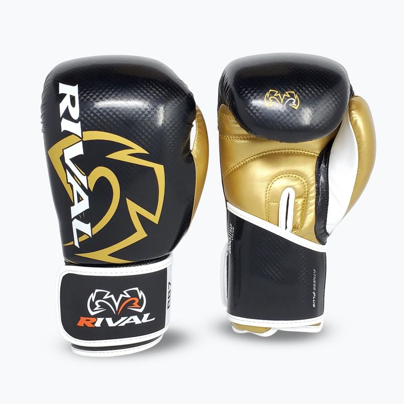 Rival RB7 Fitness Plus Bag fekete/arany bokszkesztyűk