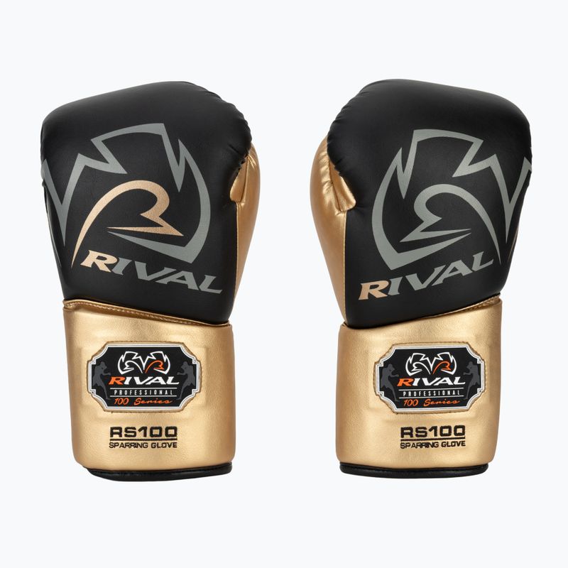 Rival RS100 Professional fekete/arany bokszkesztyű 2