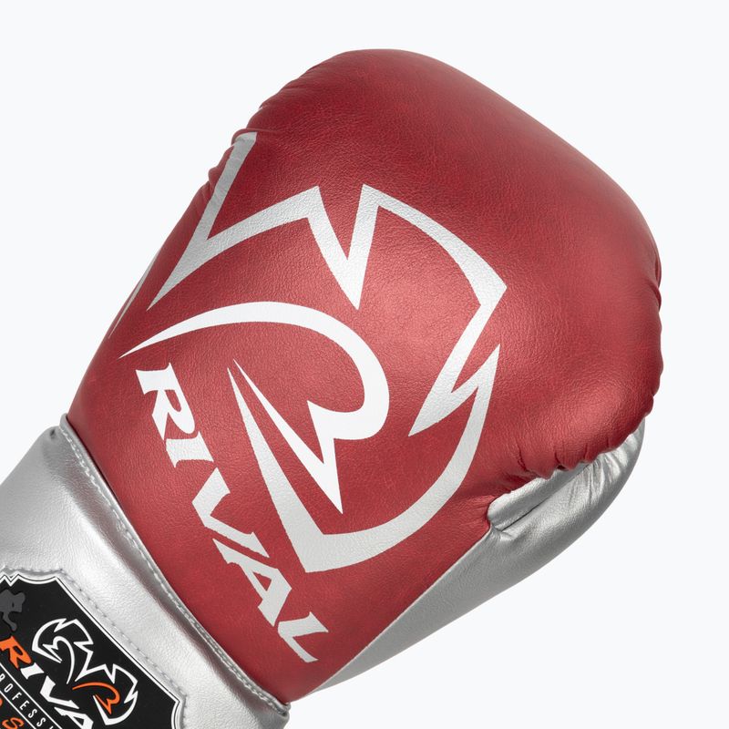 Bokszkesztyűk Rival RS100 Professional red/silver 5