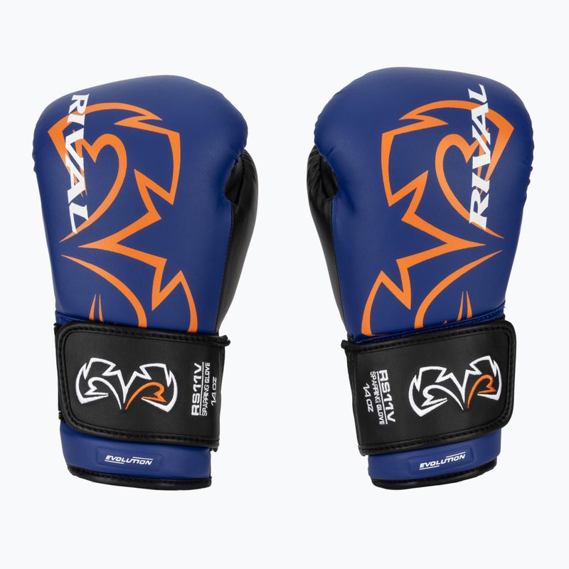 Rival RS11V Professional kék bokszkesztyű 2