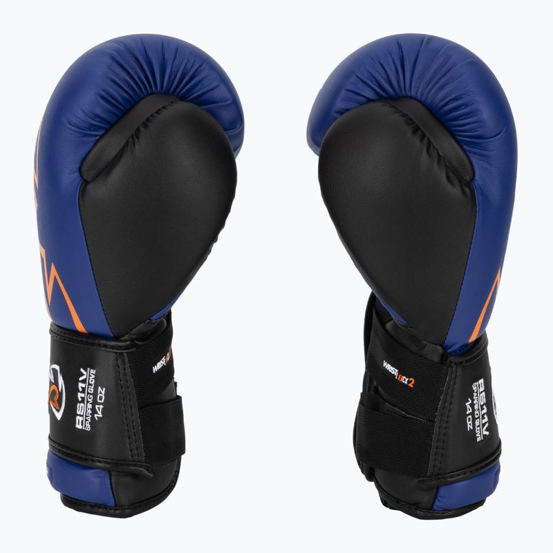 Rival RS11V Professional kék bokszkesztyű 4