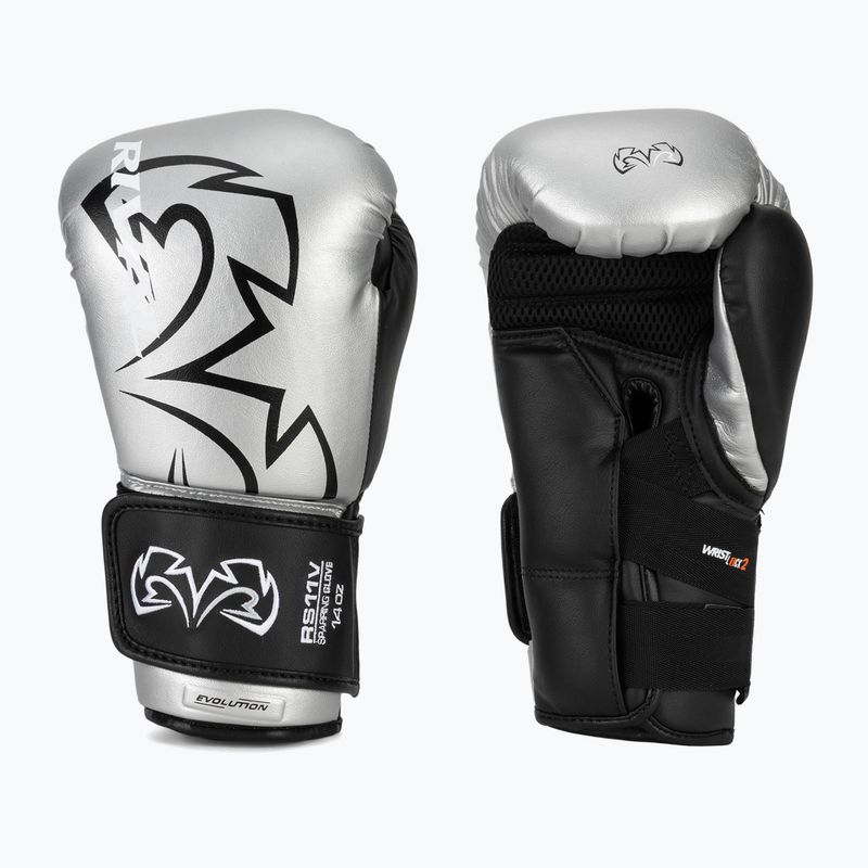 Rival RS11V Professional ezüst bokszkesztyű