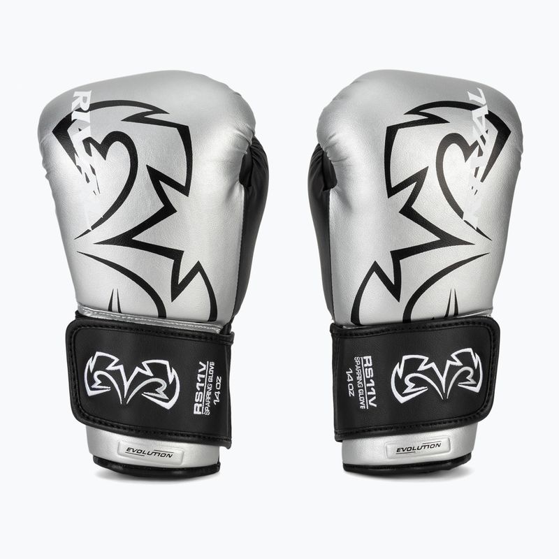Rival RS11V Professional ezüst bokszkesztyű 2