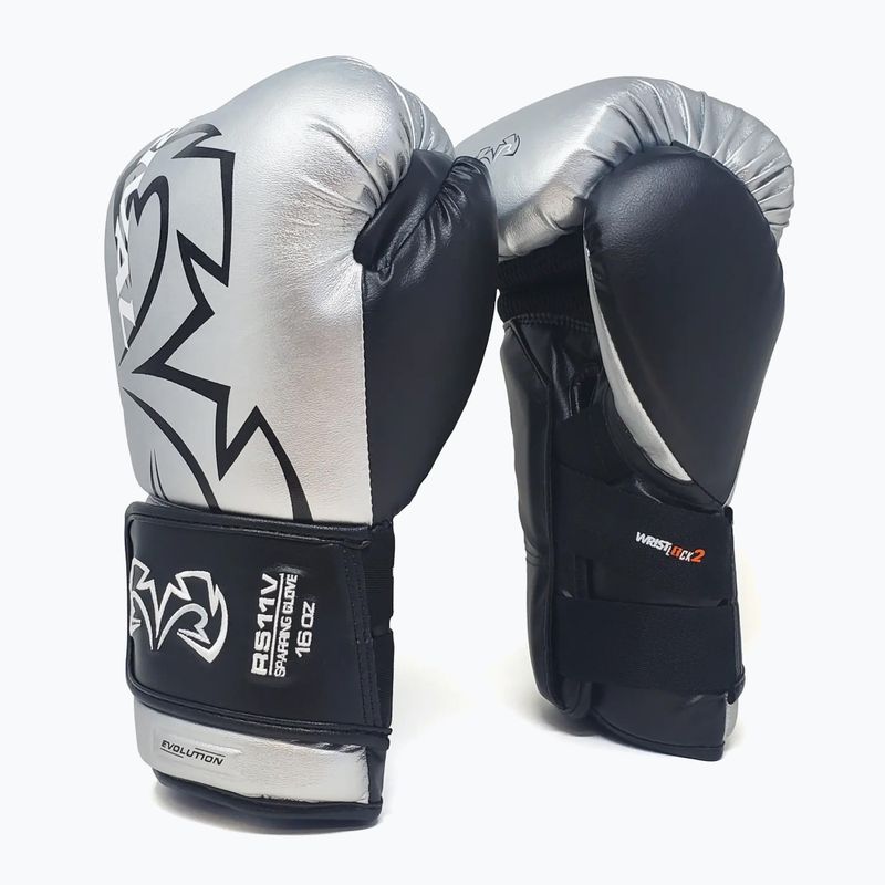 Rival RS11V Professional ezüst bokszkesztyű 2