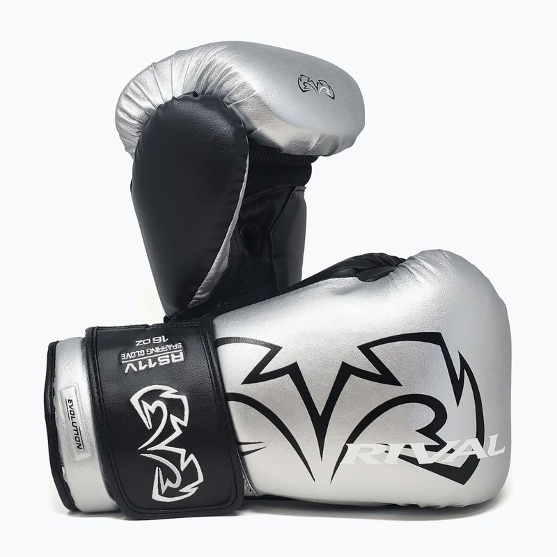 Rival RS11V Professional ezüst bokszkesztyű 3