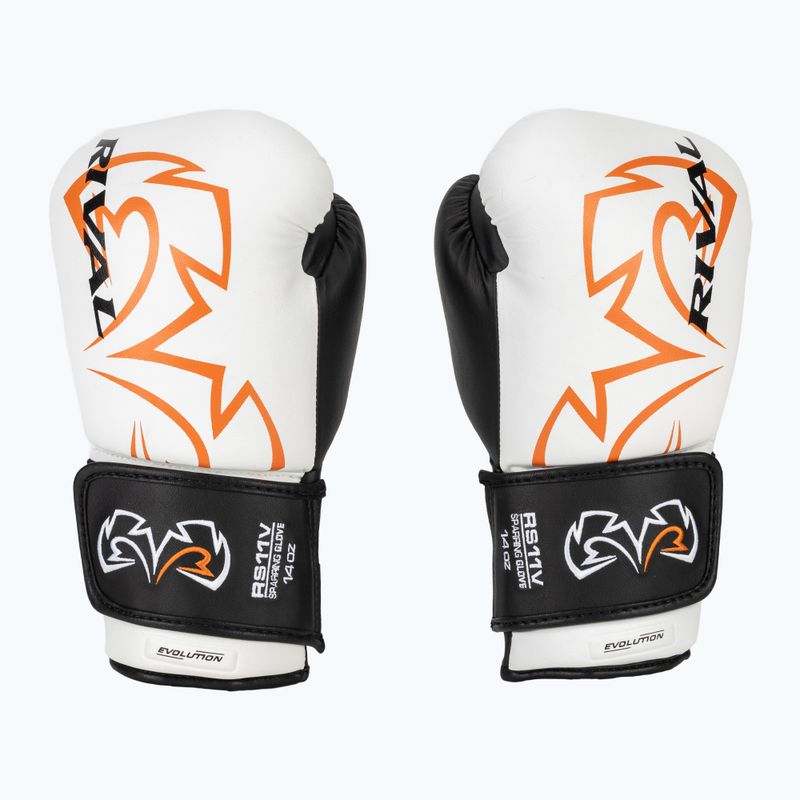 Rival RS11V Professional fehér bokszkesztyű 2