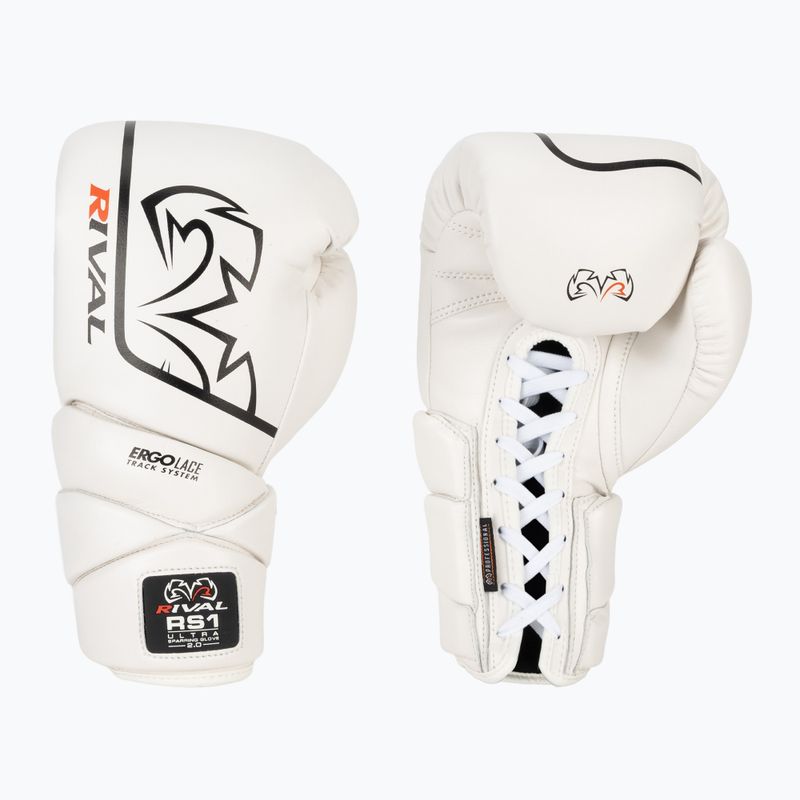 Boxkesztyű Rival RS1 Ultra Sparring 2.0 white