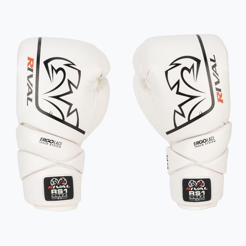 Boxkesztyű Rival RS1 Ultra Sparring 2.0 white 2