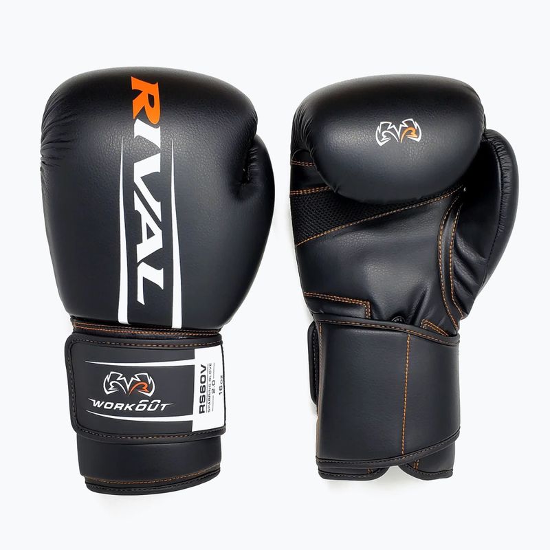 Bokszkesztyűk Rival RS60V Workout Sparring Gloves 2.0 black