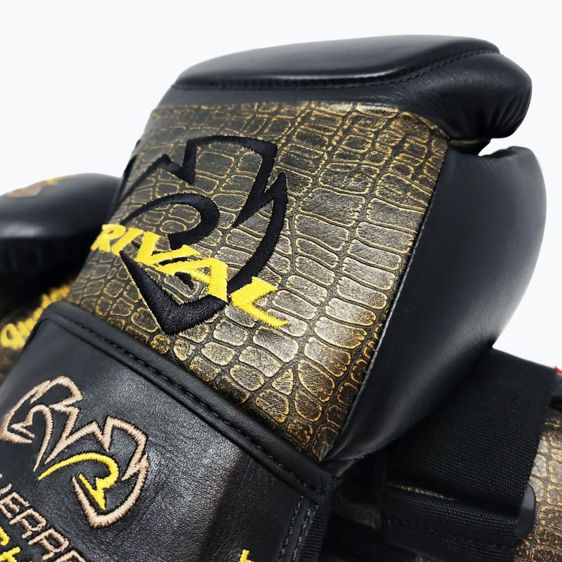 Rival boxkesztyű RFX-Guerrero Intelli-Shock Bag Croc Skin Edition fekete/fekete 4