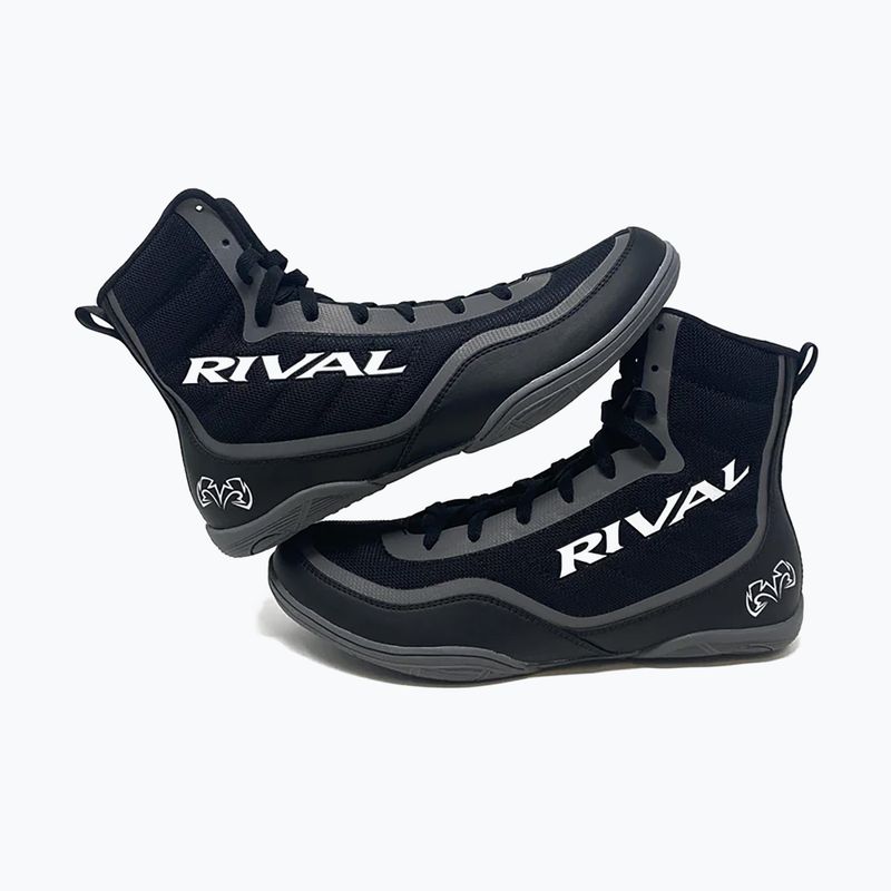 Rival RSX-Prospect fekete/szürke boxcsizma 7