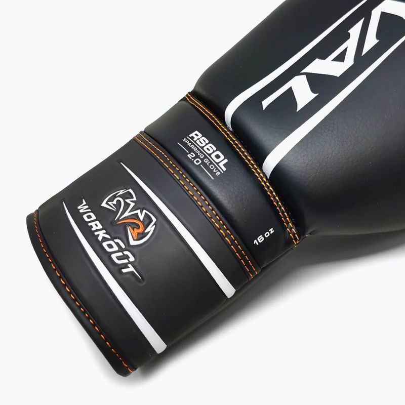 Bokszkesztyű Rival RS60 black 4