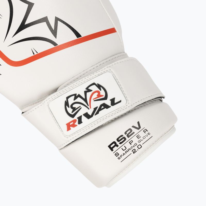 Boxkesztyű Rival Super Sparring 2.0 white 6