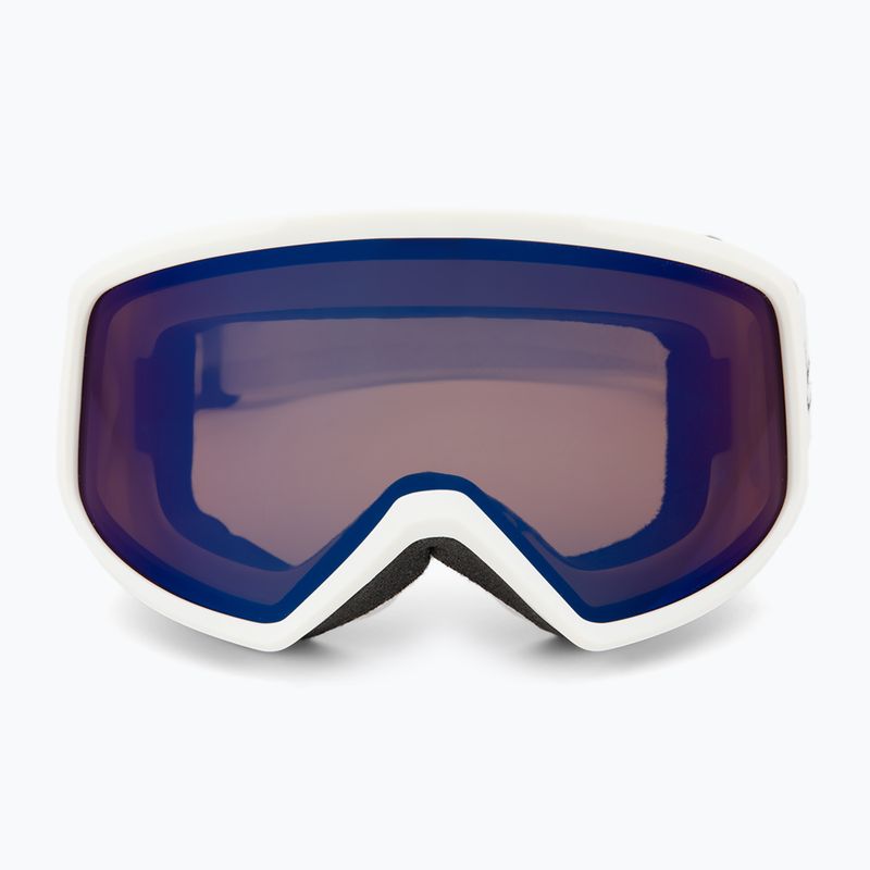 Gogle narciarskie Bollé Bedrock Plus white matte/bronze blue 2