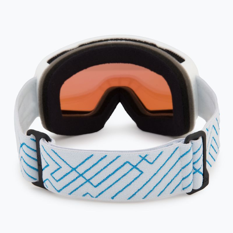 Síszemüveg Bollé Nevada white metalic blue matte/azure 3