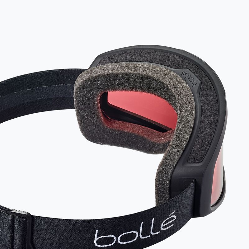 Gogle narciarskie Bollé Bedrock black matte/vermillon 2