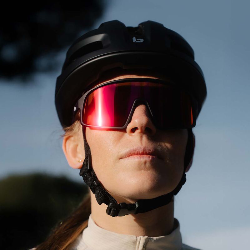 Napszemüveg Bollé Striver black matte/sunrise 5