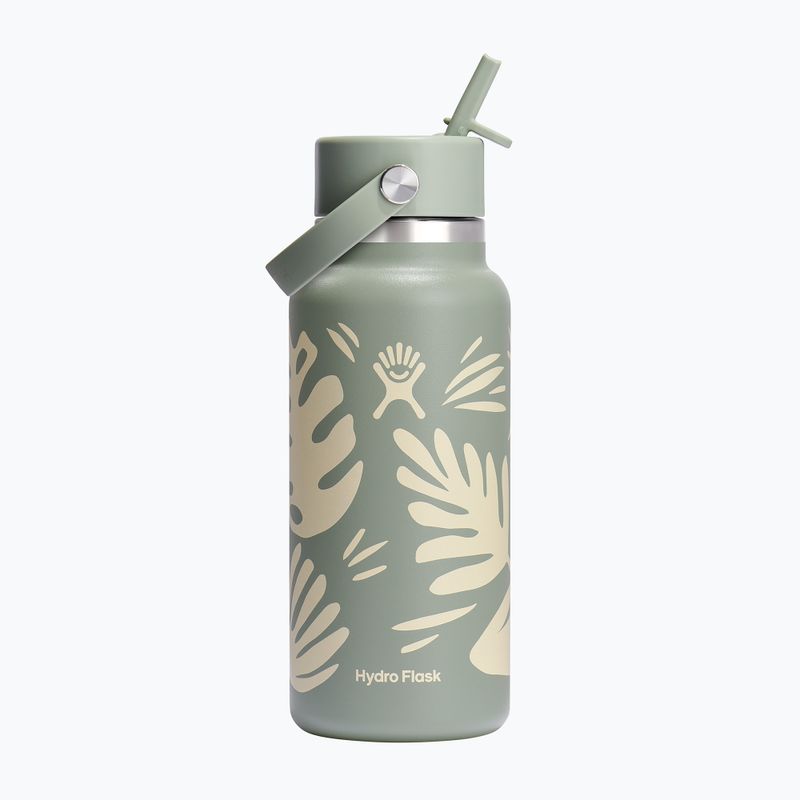 Hydro Flask Wide Flex Straw termikus palack 945 ml botanical bliss/agave