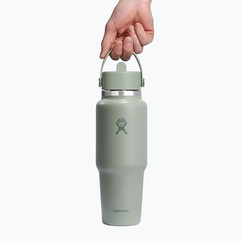 Hydro Flask Wide Flex Straw Travel termál palack 945 ml agave 3