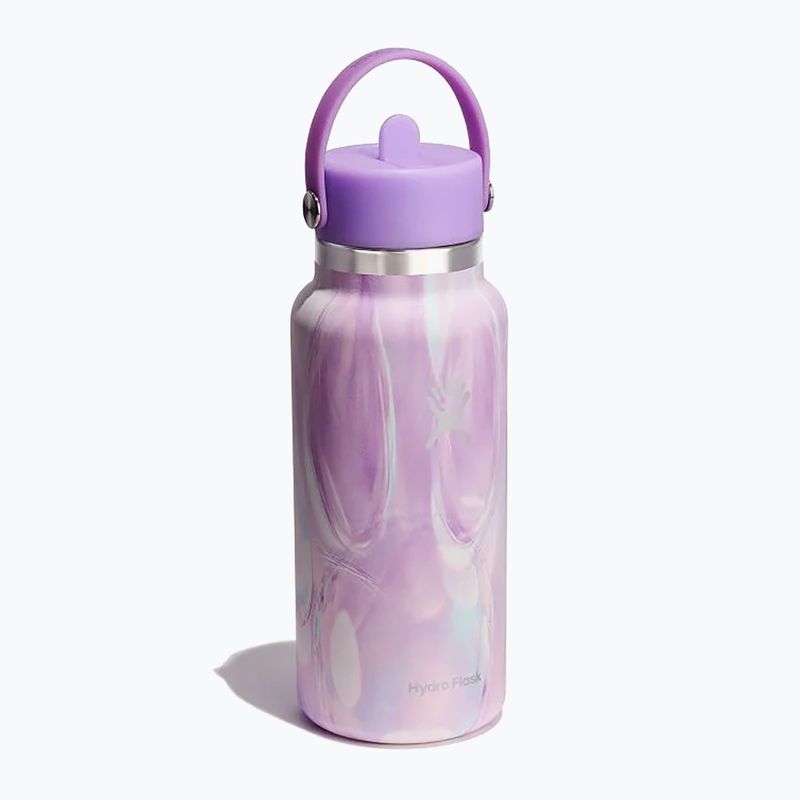 Hydro Flask Wide Flex Straw Cap Straw Cap Jelly 945 ml lila pezsgős termálpalack 2