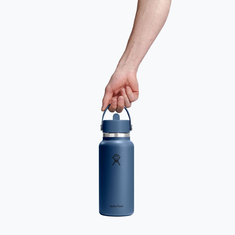 Hőtartó kulacs Hydro Flask Wide Flex Straw 946 ml harbor blue 3