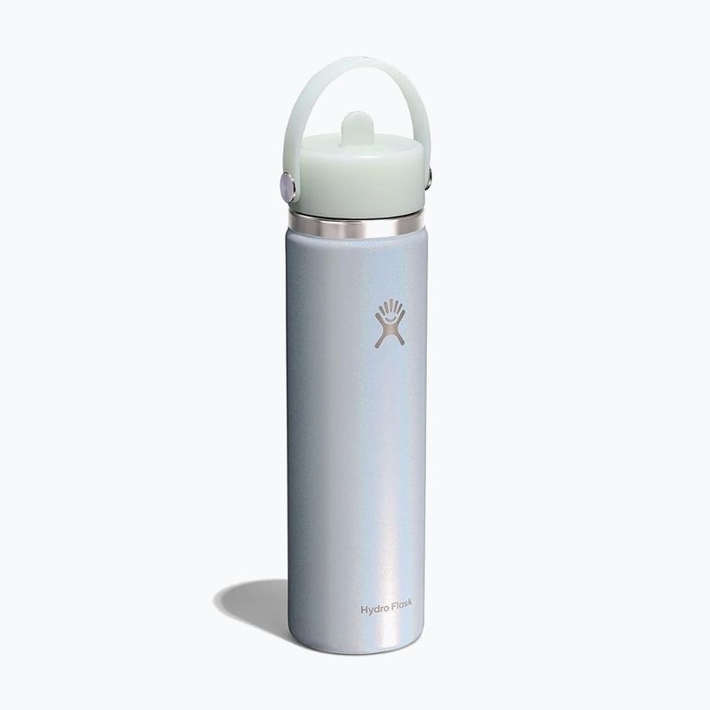 Hőtartó kulacs Hydro Flask Wide Mouth with Flex Straw Cap 710 ml glimmer blue 2