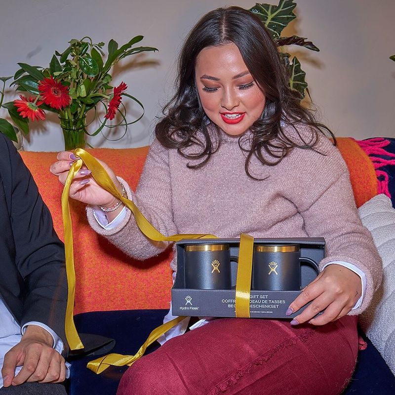 Szett Hydro Flask termoszbögre 2 db 350 ml black tie 8