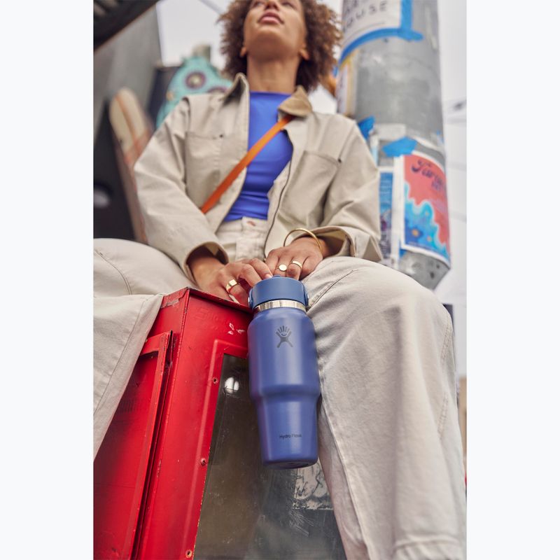 Termosz Hydro Flask Wide Flex Straw Travel 621 ml Capri Blue 4