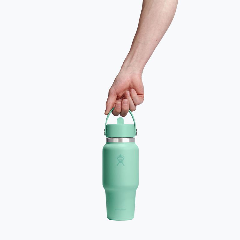 Termoskulacs Hydro Flask Wide Flex Straw Travel 621 ml mermaid green 3