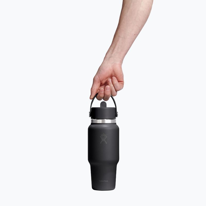 Termosz Hydro Flask Wide Flex Straw Travel 621 ml black 3