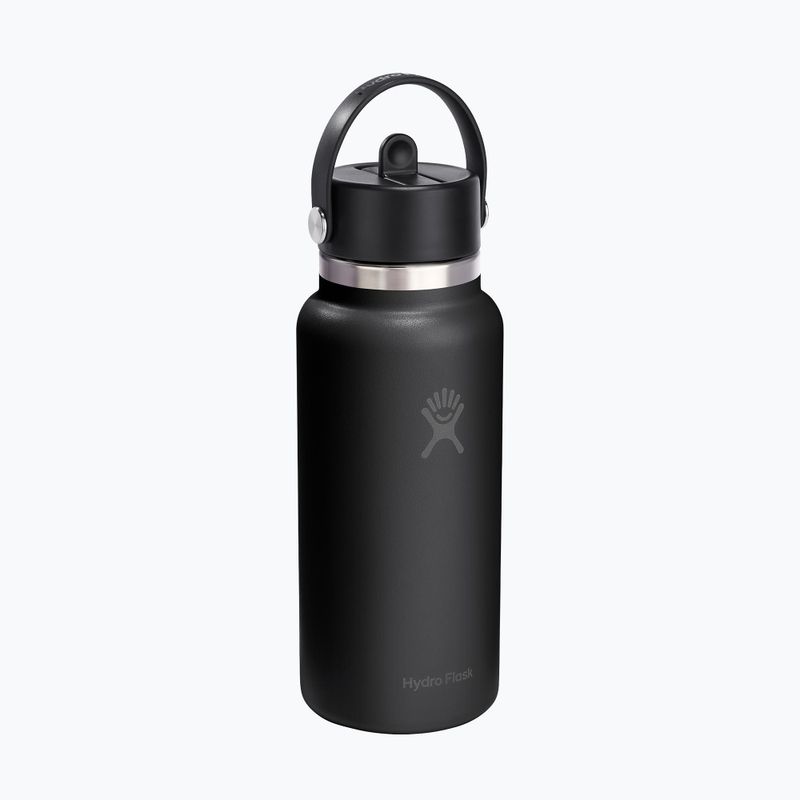 Termosz Hydro Flask Wide Flex Straw 946 ml black 2