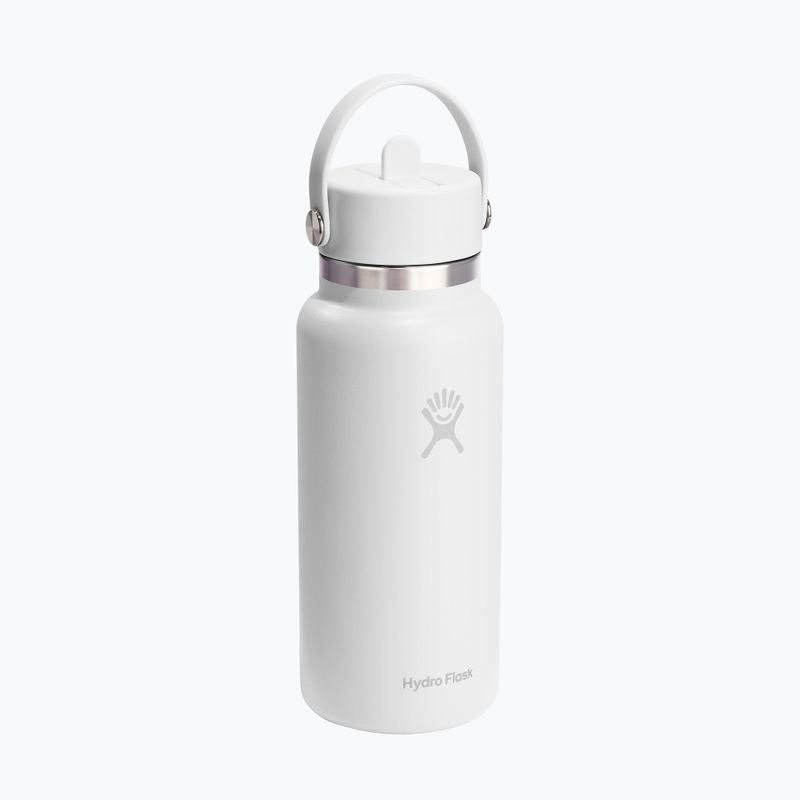Termosz Hydro Flask Wide Flex Straw 946 ml white 2