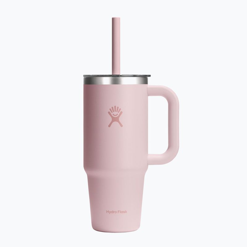 Bögre Hydro Flask Travel Tumbler Clear Lid 710 ml trillium