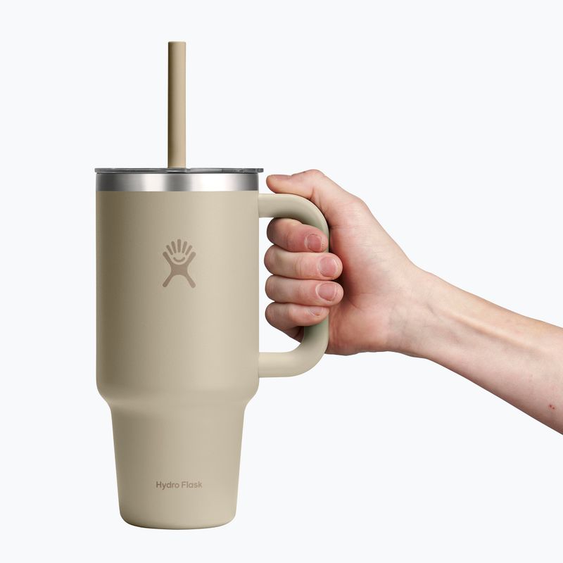 Hőtartó bögre Hydro Flask Travel Tumbler Clear LID 945 ml oat 5
