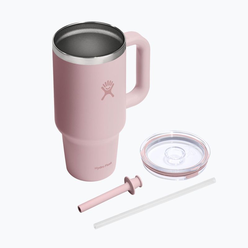 Utazó bögre Hydro Flask Travel Tumbler Clear LID 945 ml trillium 4