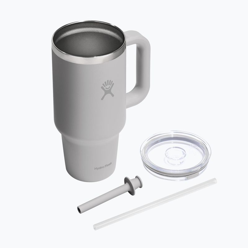 Termoszbögre Hydro Flask Travel Tumbler Clear Lid birch 3