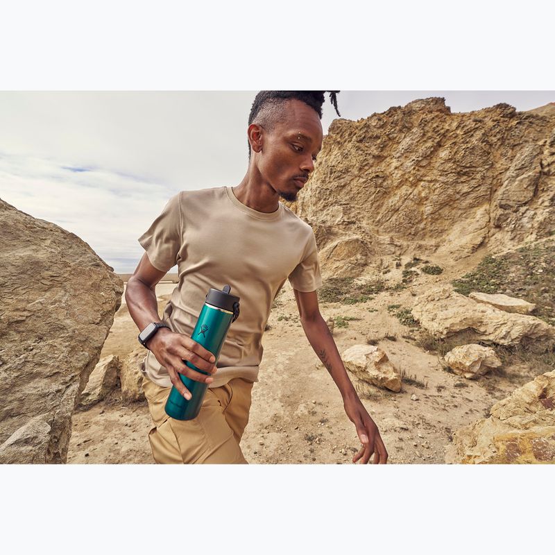 Termosz Hydro Flask Lightweight Wide Flex Straw 710 ml emerald green 5