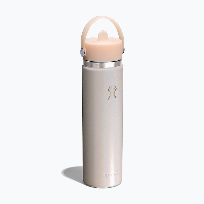 Termosz Hydro Flask Wide Mouth with Flex Straw Cap 710 ml glimmer cream 2