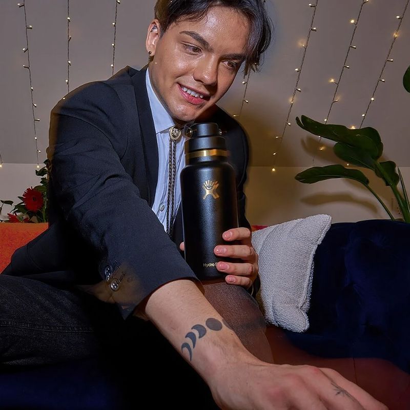 Hőtartó palack Hydro Flask Wide Flex Chug Cap 946 ml gold 5