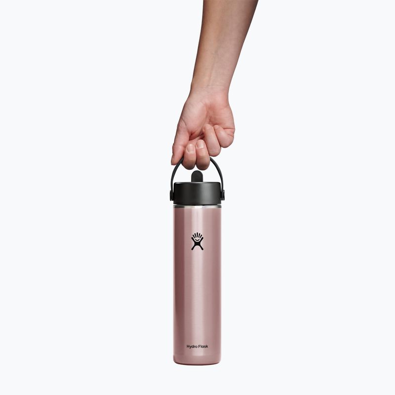 Hőszigetelt kulacs Hydro Flask Lightweight Wide Flex Straw 710 ml quartz 4