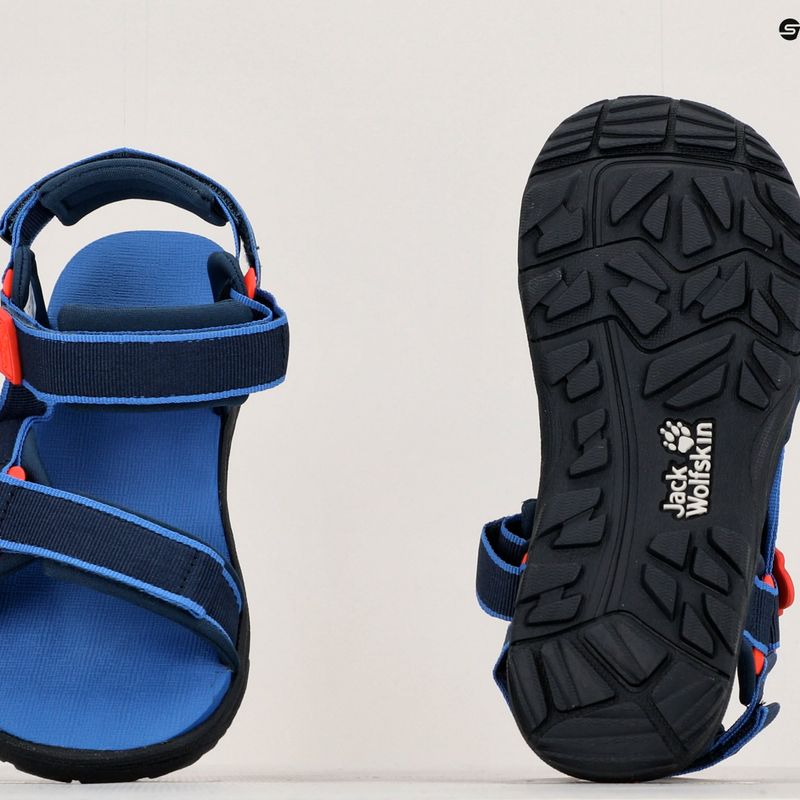 Jack Wolfskin Seven Seas 3 gyerek túraszandál tengerészkék 4040061 16