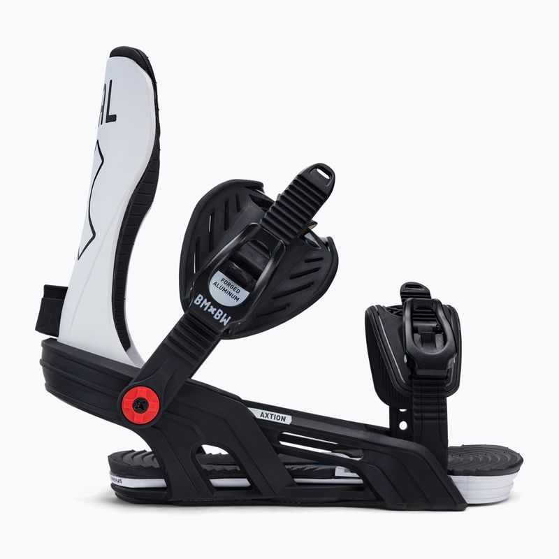 Snowboard kötés Bent Metal Axtion fekete/fehér 22BN004-BKWHT 2
