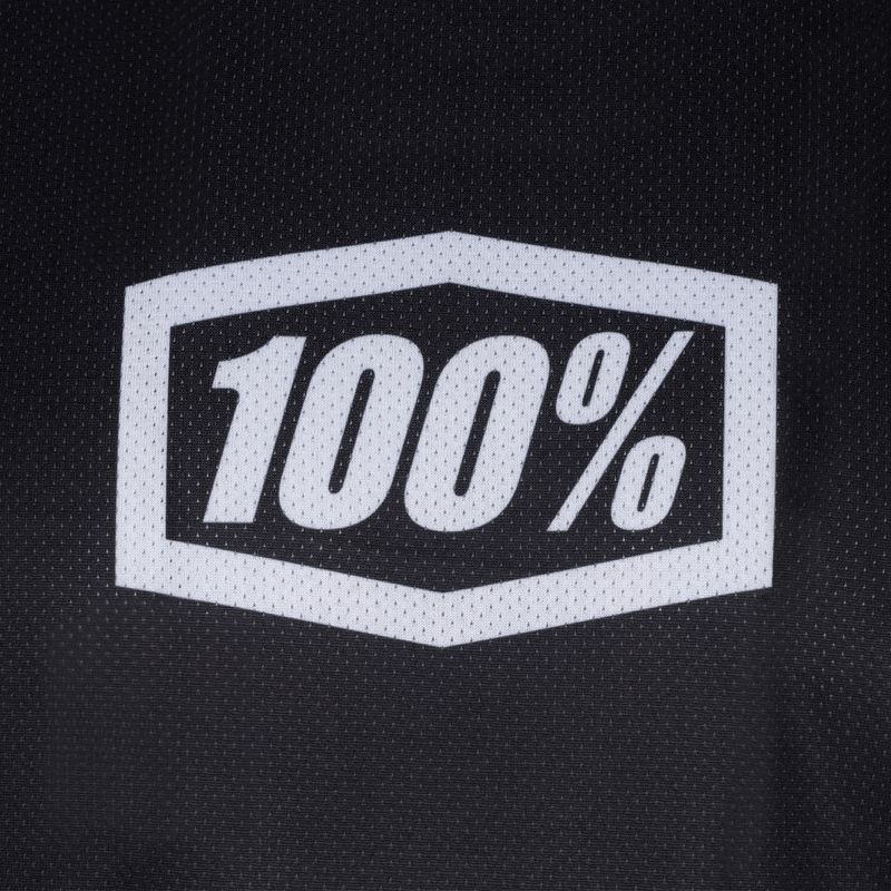 Férfi kerékpáros mez 100% R-Core Jersey LS fekete STO-41104-011-11 3