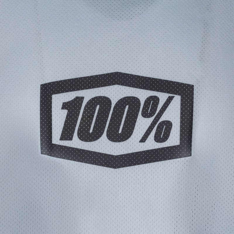 Férfi kerékpáros mez 100% R-Core mez szürke STO-41104-420-11 3
