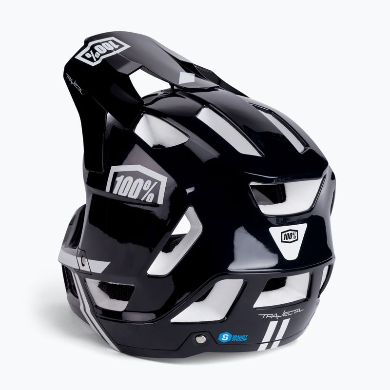 Kerékpáros sisak 100% Trajecta Helmet W Fidlock Full Face fekete STO-80021-011-11 3