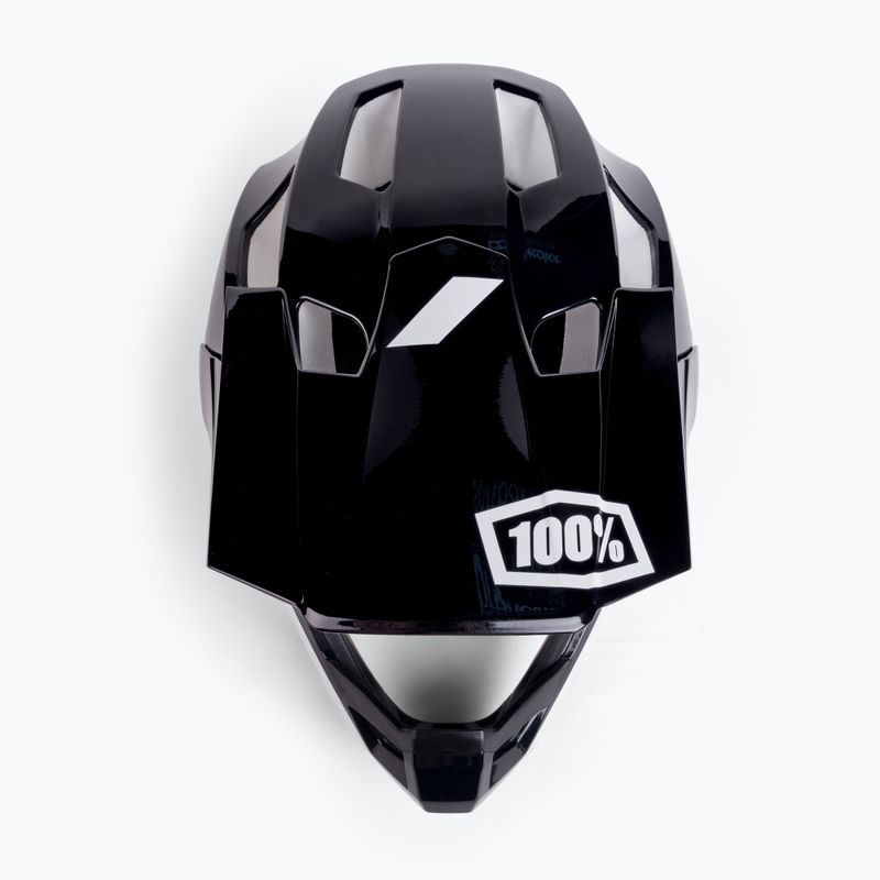 Kerékpáros sisak 100% Trajecta Helmet W Fidlock Full Face fekete STO-80021-011-11 6